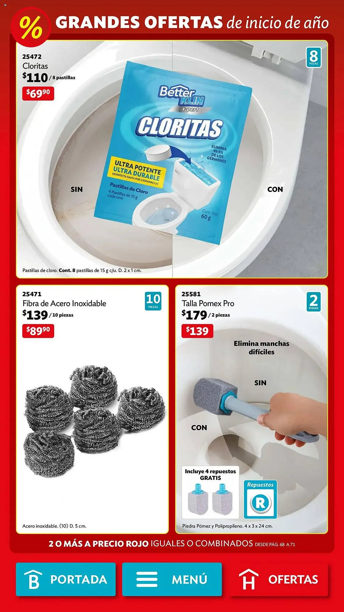 Catálogo de Catálogo BetterWare 5 de enero al 31 de enero 2026 - Pagina 70