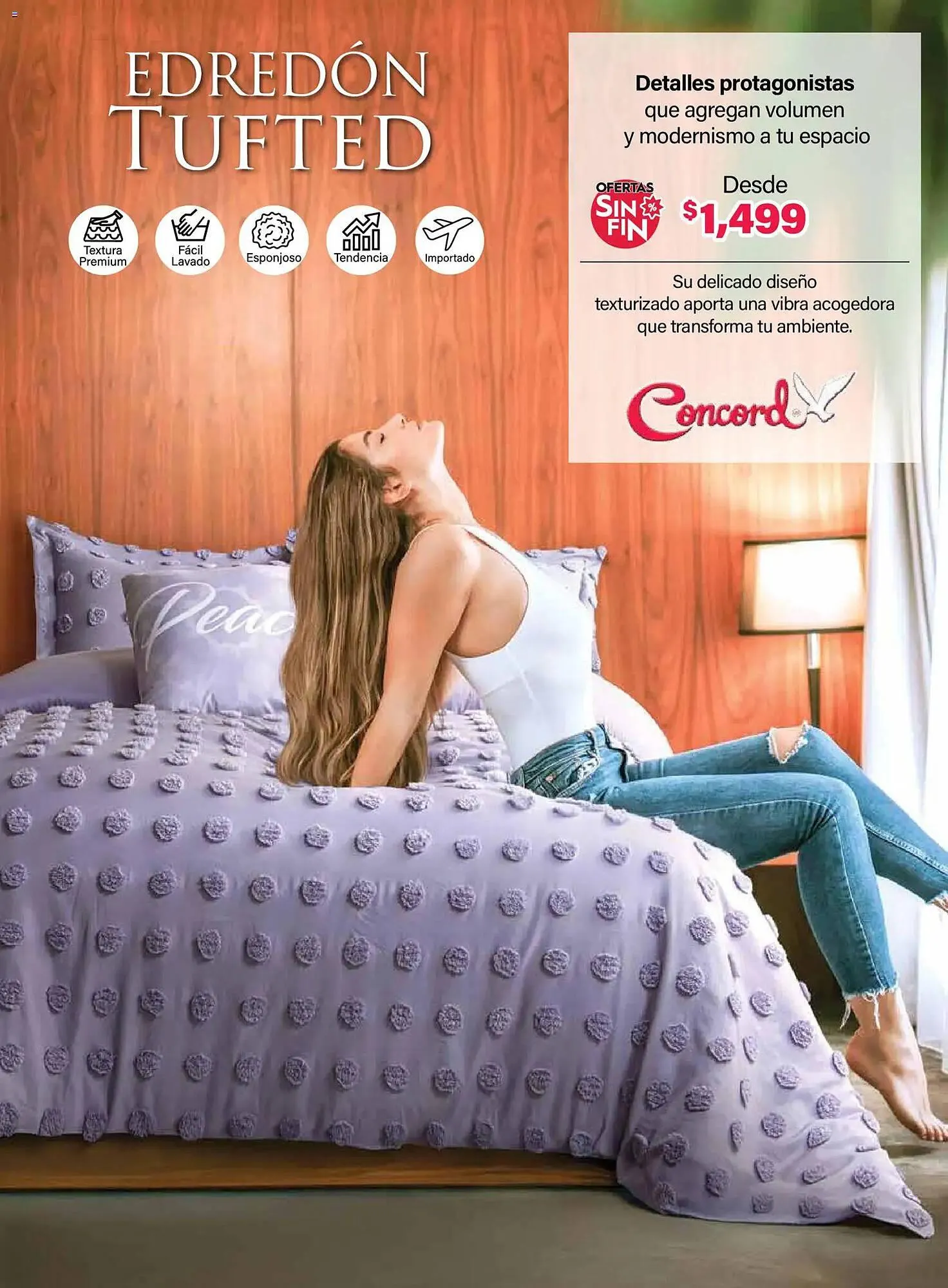 Catálogo de Catálogo Colchas Concord 1 de noviembre al 1 de febrero 2026 - Pagina 134