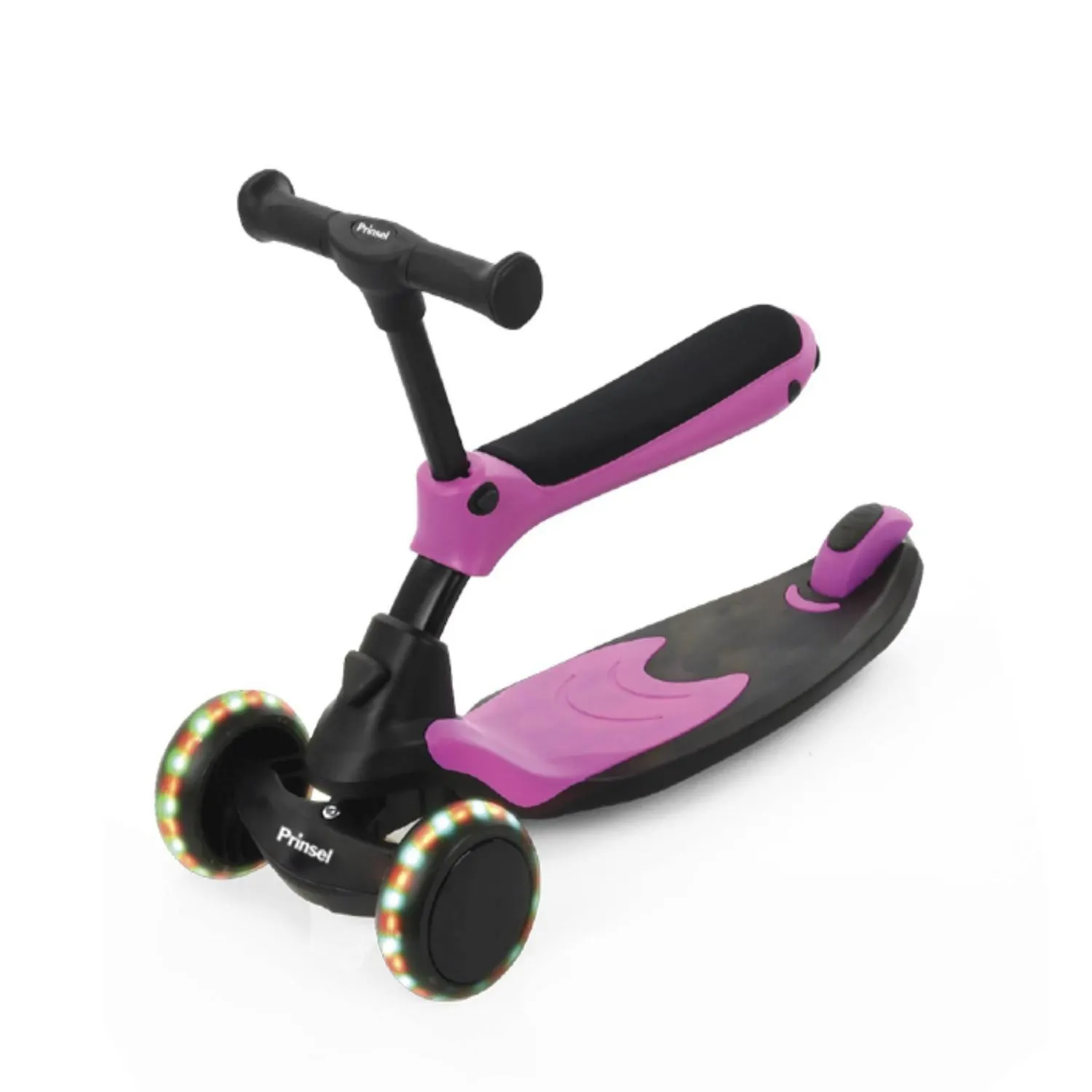 Scooter Prinsel Design 2 en 1 Rosa