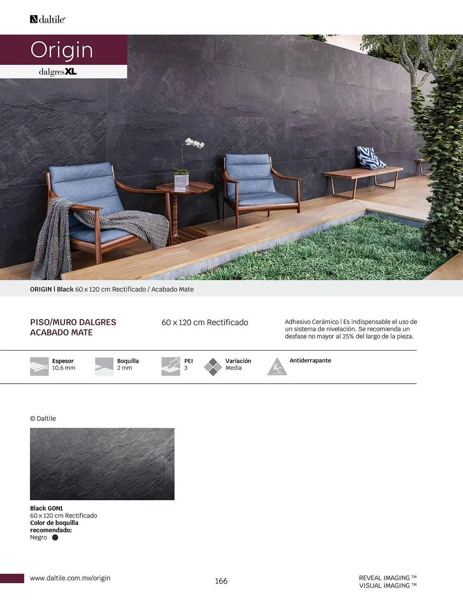 Catálogo de Catálogo Daltile 1 de enero al 31 de diciembre 2024 - Pagina 166