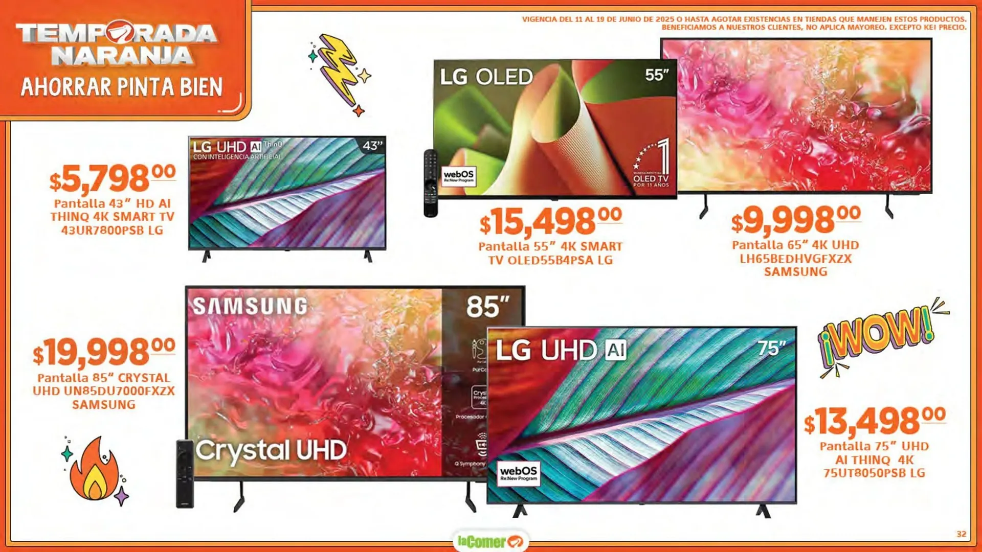 Catálogo de Catálogo La Comer 11 de junio al 19 de junio 2025 - Pagina 32