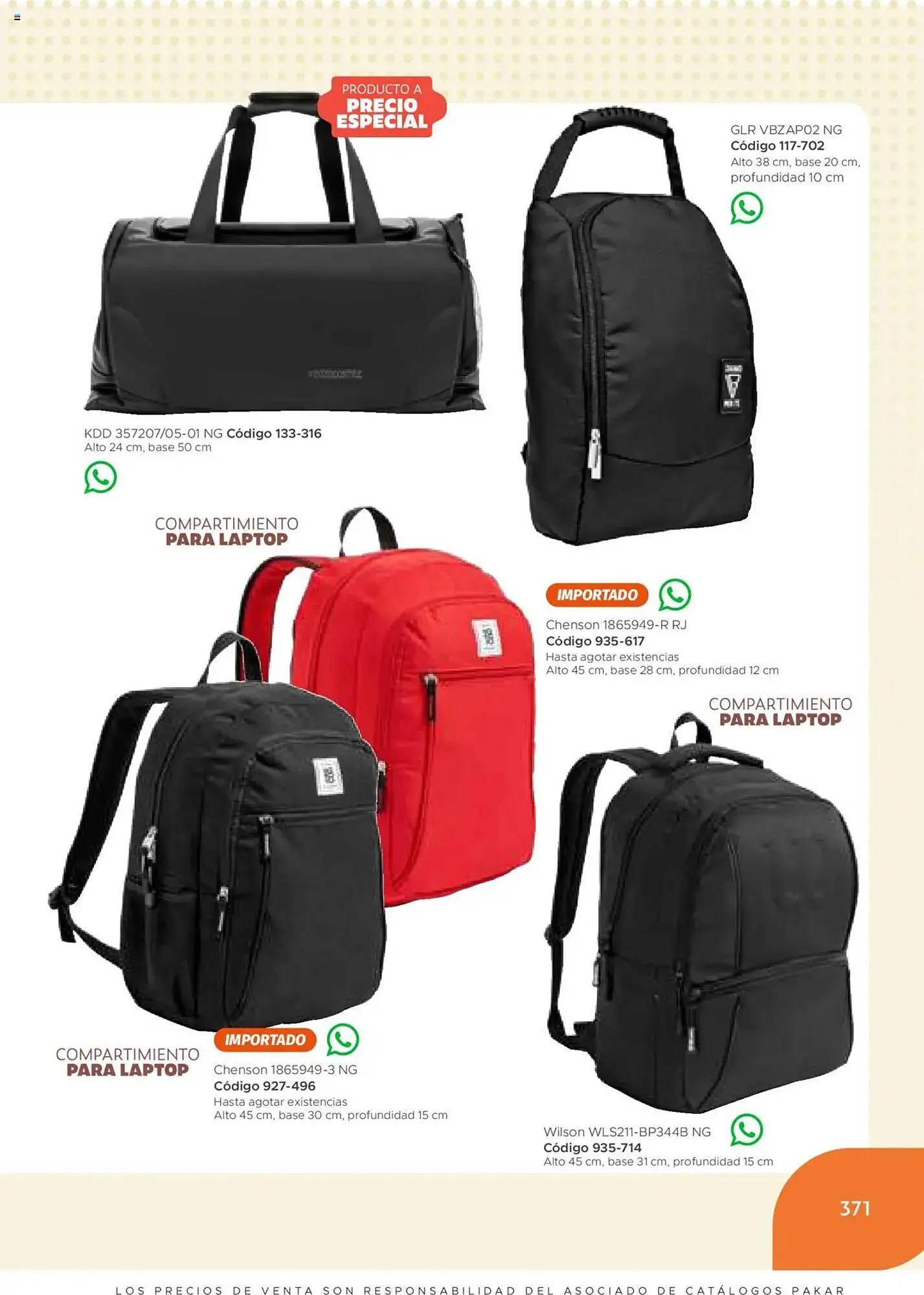 Catálogo de Catálogo SC Pakar 24 de julio al 1 de enero 2026 - Pagina 371