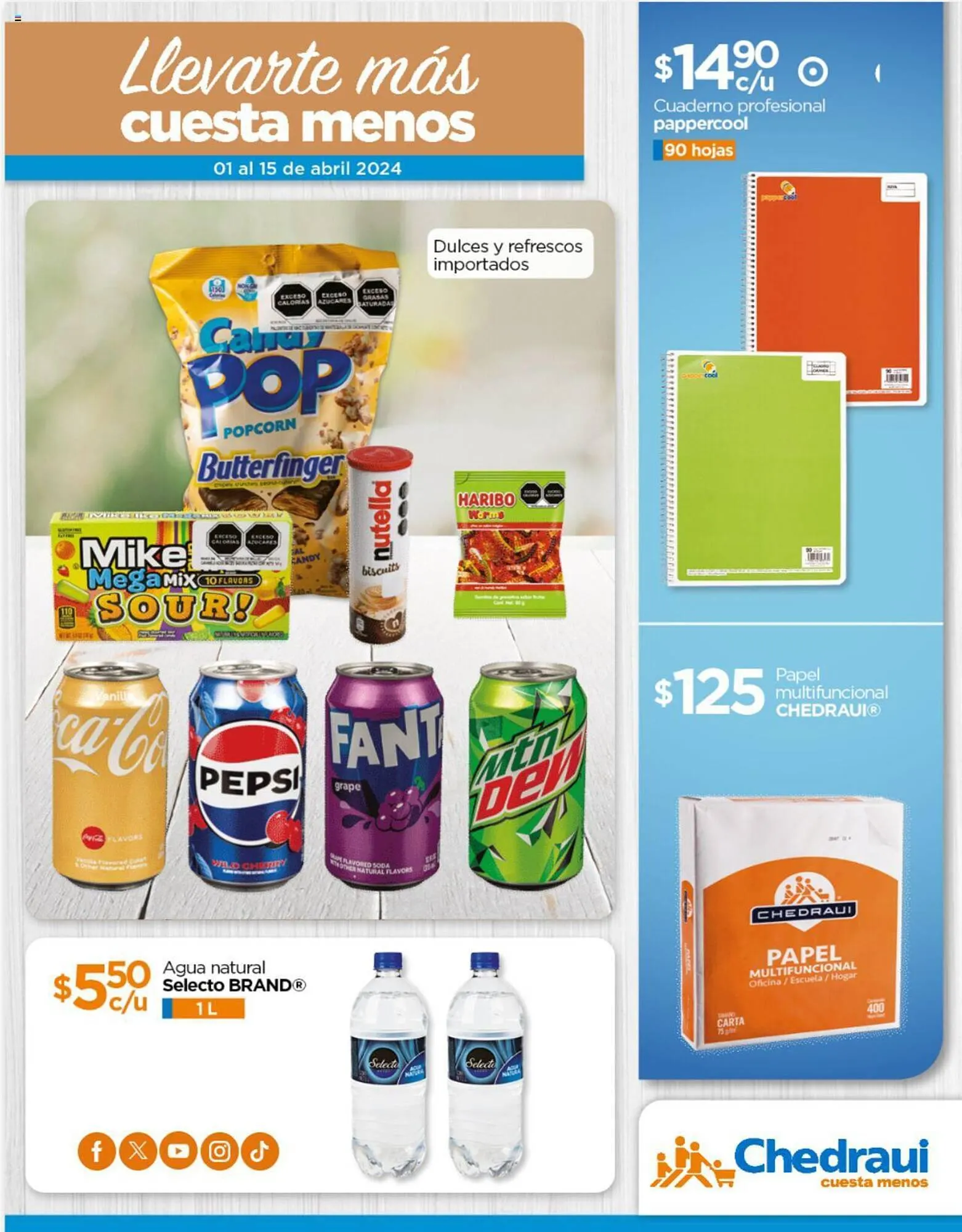 Catálogo de Catálogo Chedraui 1 de abril al 15 de abril 2024 - Pagina 1