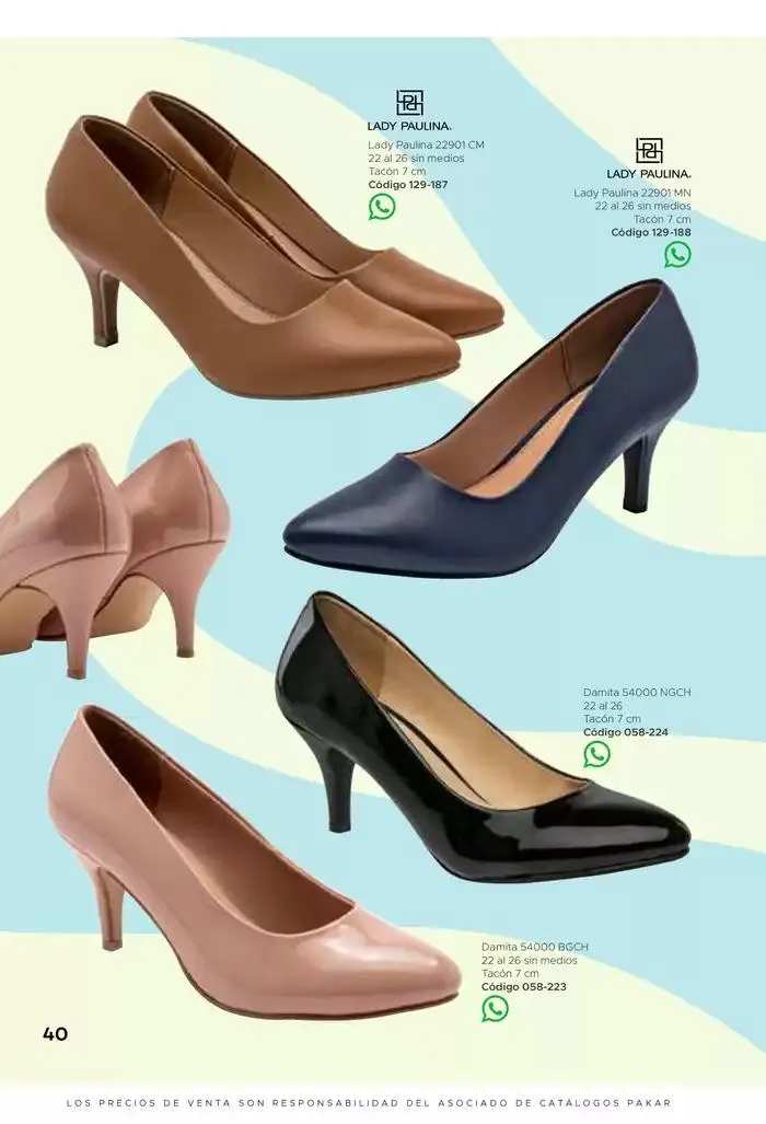 Catálogo de Pakar Mujer 31 de enero al 31 de agosto 2025 - Pagina 40