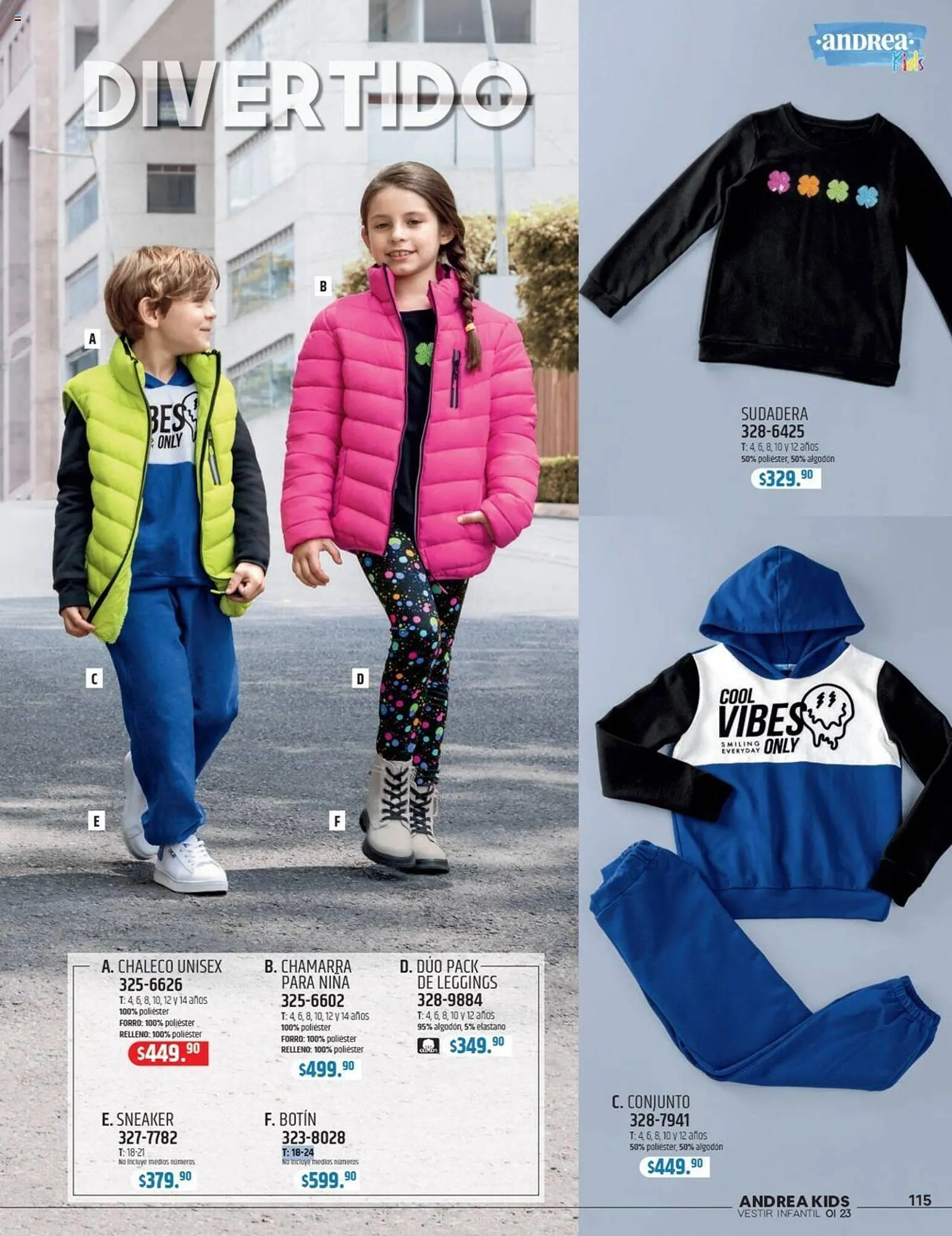 Catálogo de Catálogo Andrea 27 de agosto al 27 de enero 2024 - Pagina 115