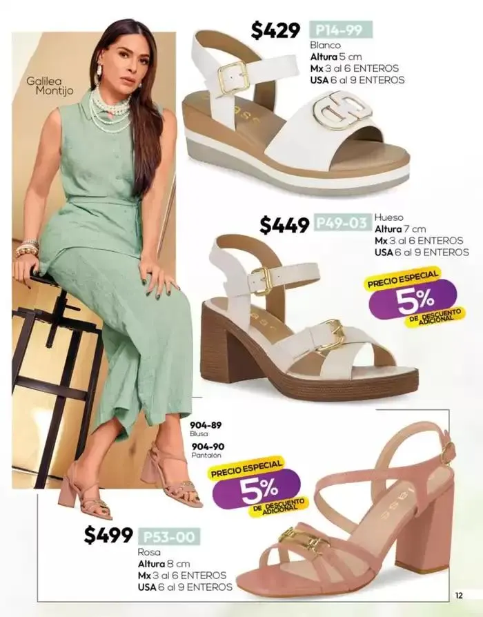 Catálogo de Catálogo Cklass Calzado Novedades de Verano 2025 México 28 de marzo al 27 de abril 2025 - Pagina 13