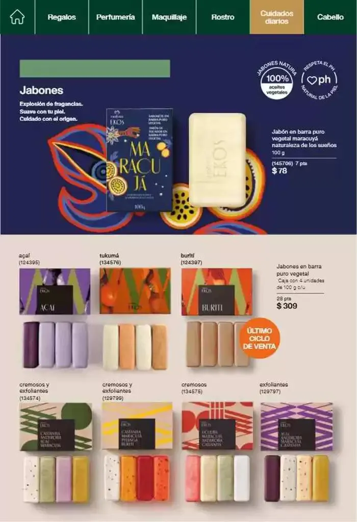 Catálogo de Revista Natura Ciclo 18 2024 8 de noviembre al 8 de diciembre 2024 - Pagina 122