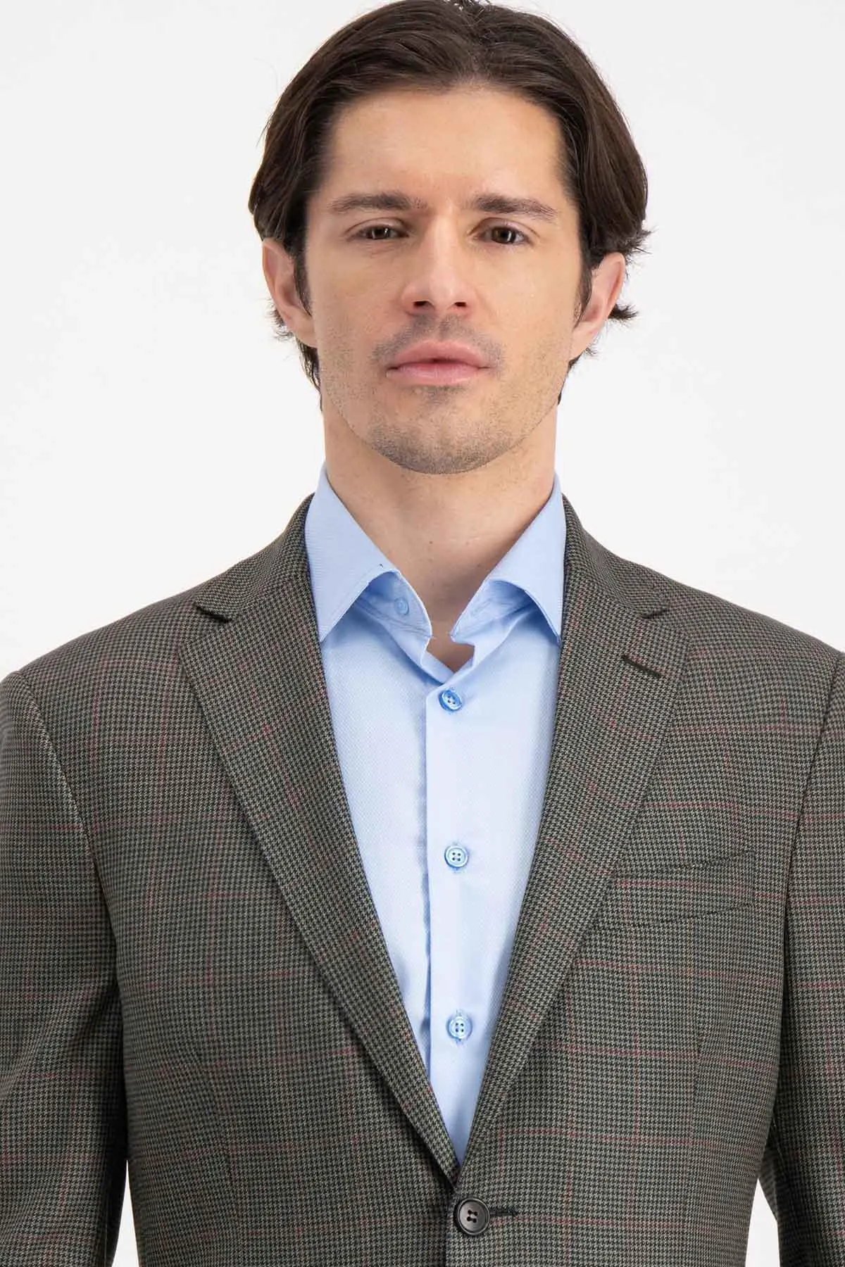 Saco Casual Roberts Verde Obscuro Regular Fit