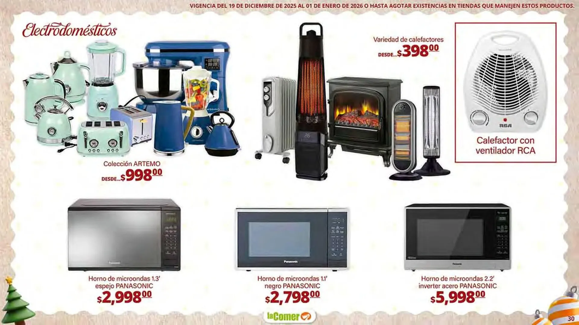 Catálogo de Folleto La Comer 19 de diciembre al 1 de enero 2026 - Pagina 30