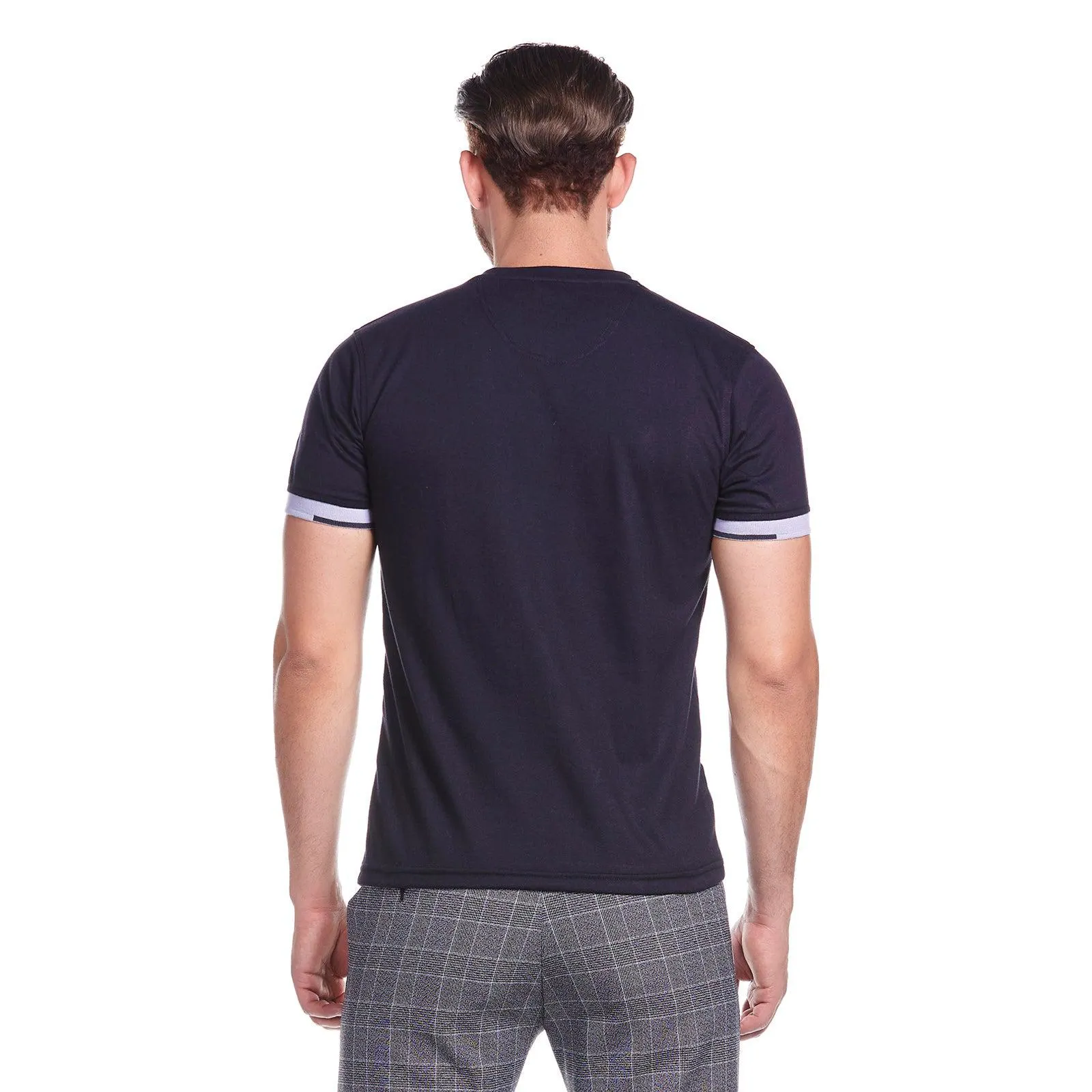 Playera para hombre | Cuello redondo | Slim fit