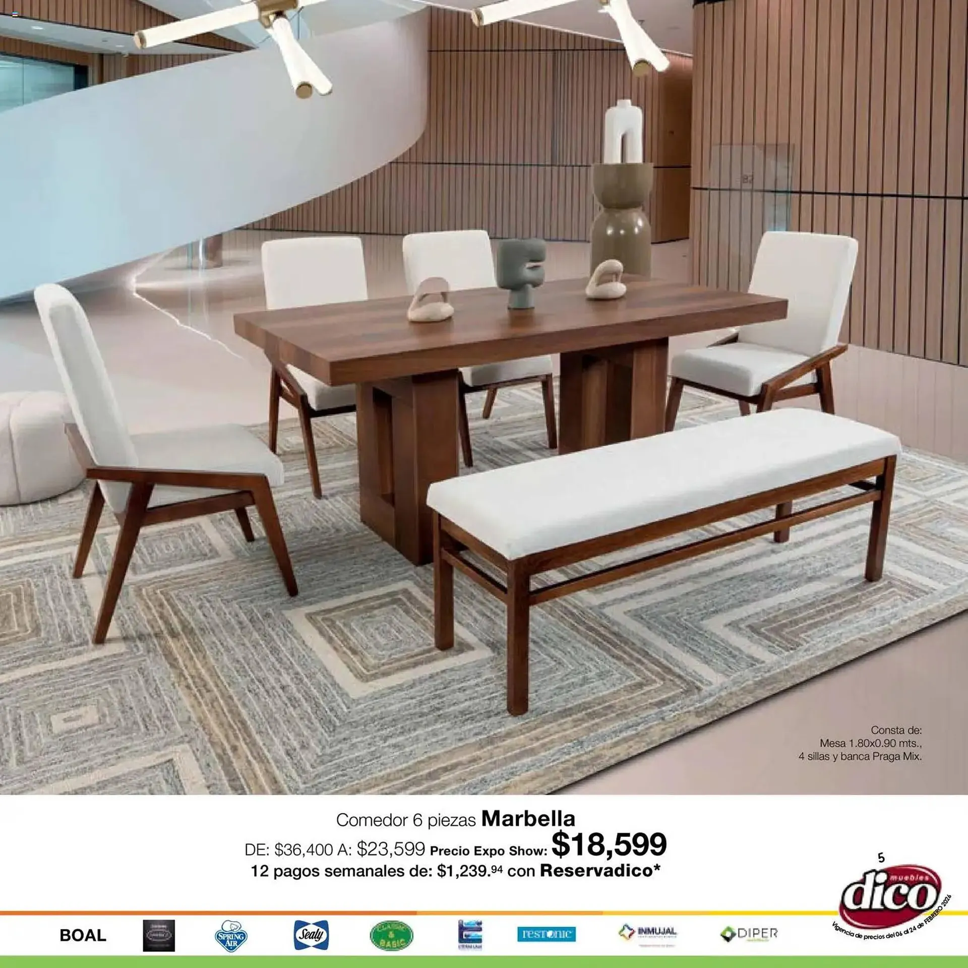 Catálogo de Catálogo Muebles Dico 6 de febrero al 25 de febrero 2026 - Pagina 5