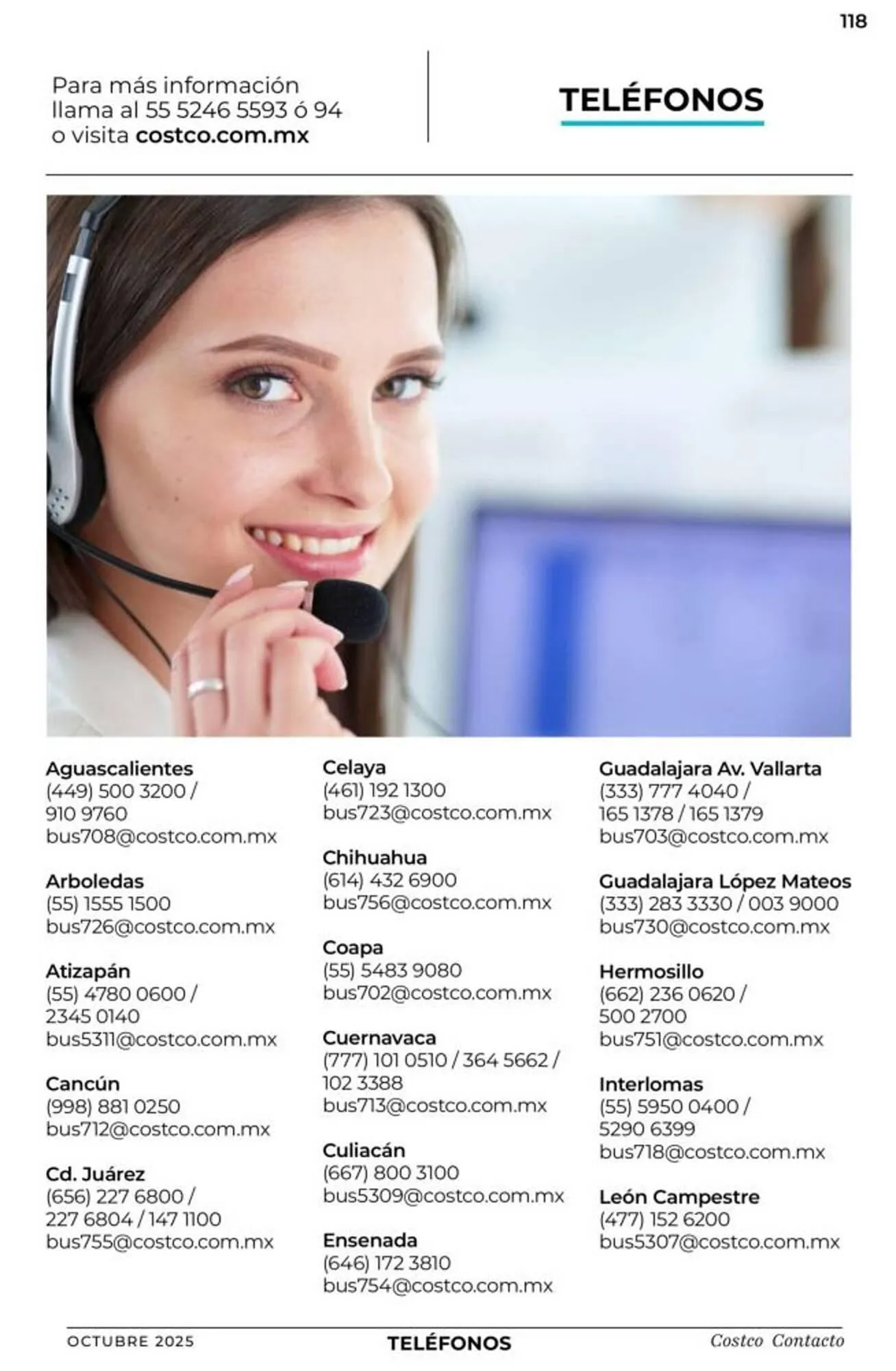 Catálogo de Catálogo Costco 8 de octubre al 31 de octubre 2025 - Pagina 118