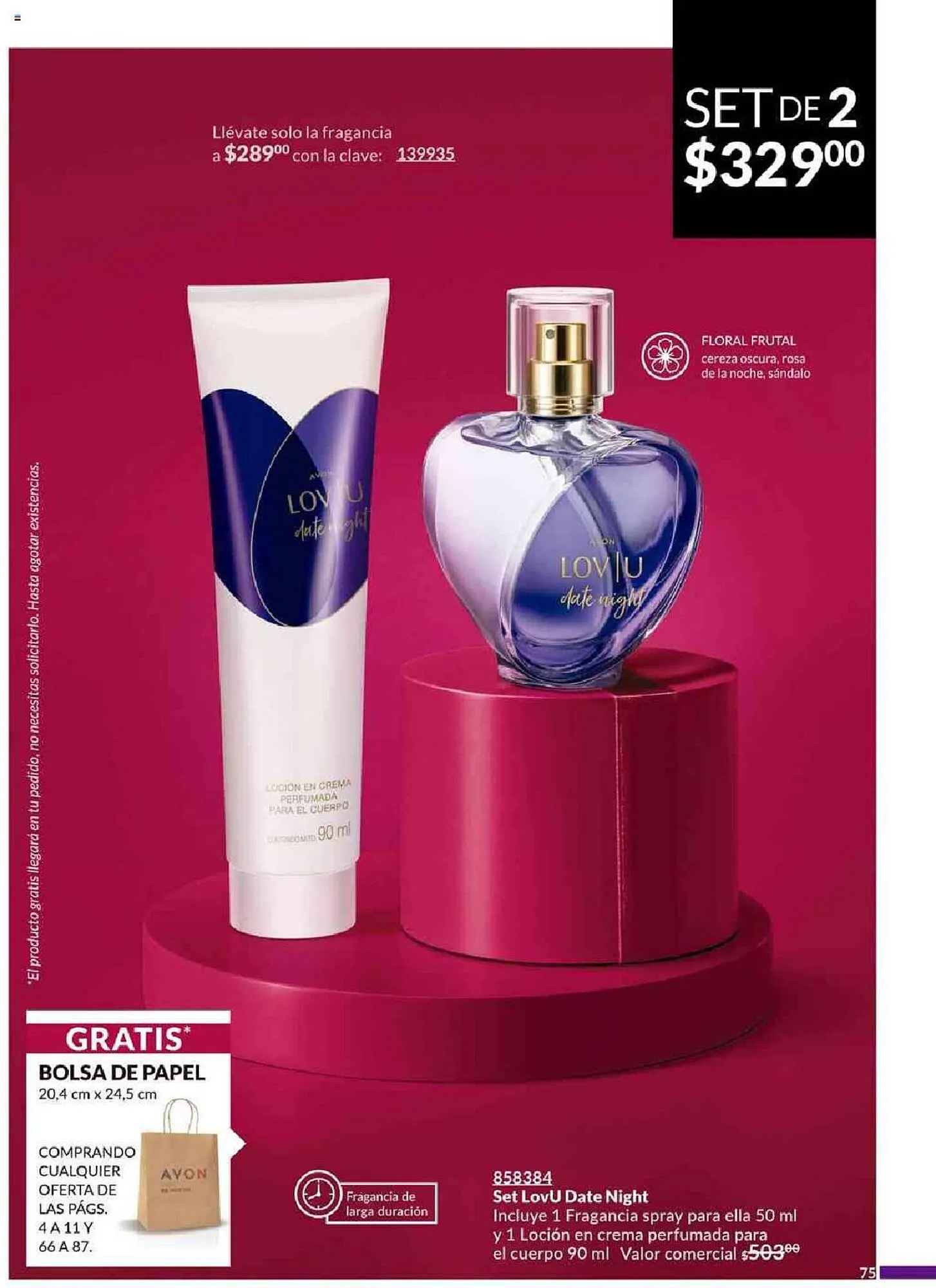 Catálogo de Catálogo Avon 14 de marzo al 22 de abril 2024 - Pagina 75