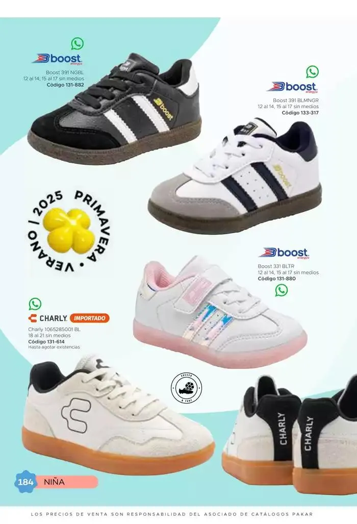 Catálogo de Pakar NiÑa 31 de enero al 31 de agosto 2025 - Pagina 184