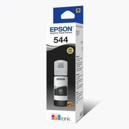 Botella Epson Ecotank T544 negro 70ml, T544120-AL