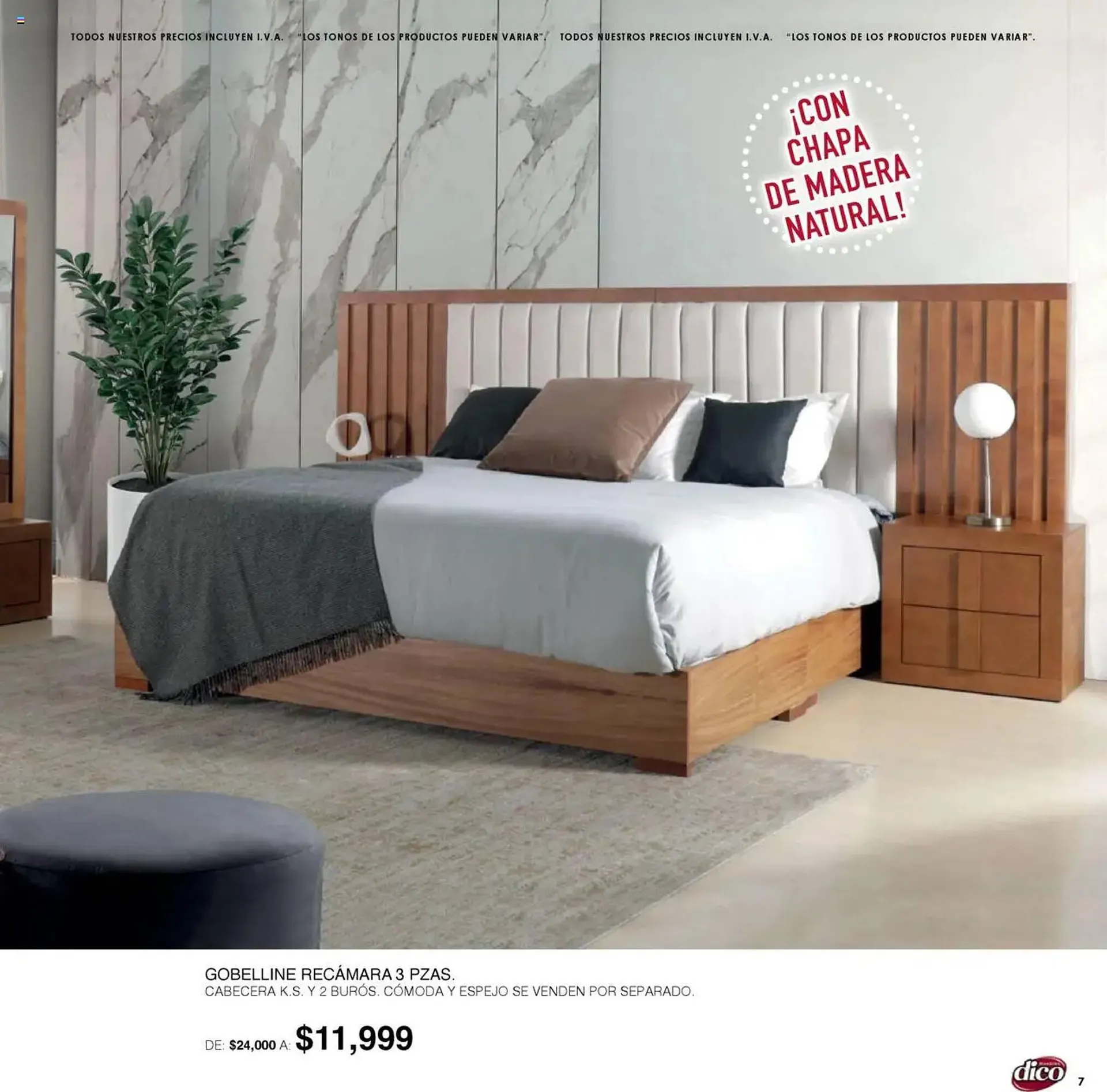Catálogo de Catálogo Muebles Dico 1 de julio al 1 de agosto 2025 - Pagina 7