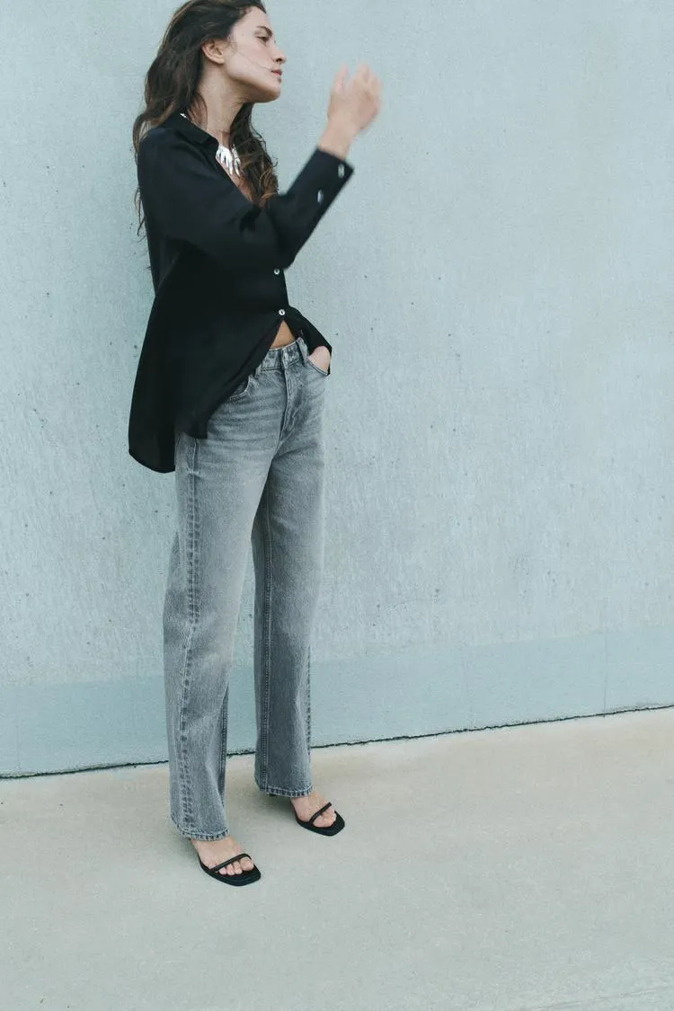 CAMISA BÁSICA SATINADA