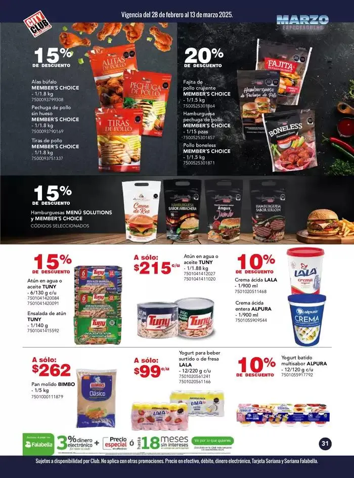 Catálogo de Marzo Espectacular 28 de febrero al 31 de marzo 2025 - Pagina 31