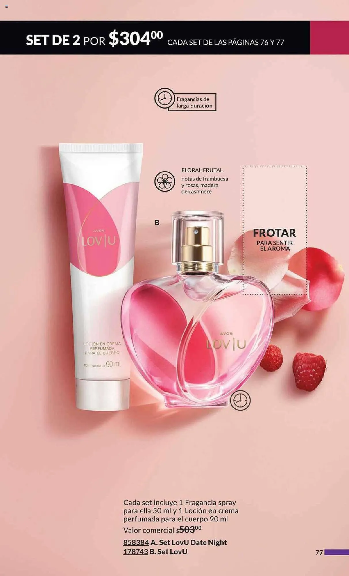 Catálogo de Catálogo Avon 24 de febrero al 4 de abril 2024 - Pagina 77