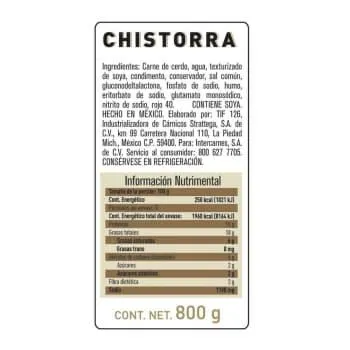 Chistorra Parma 800 g