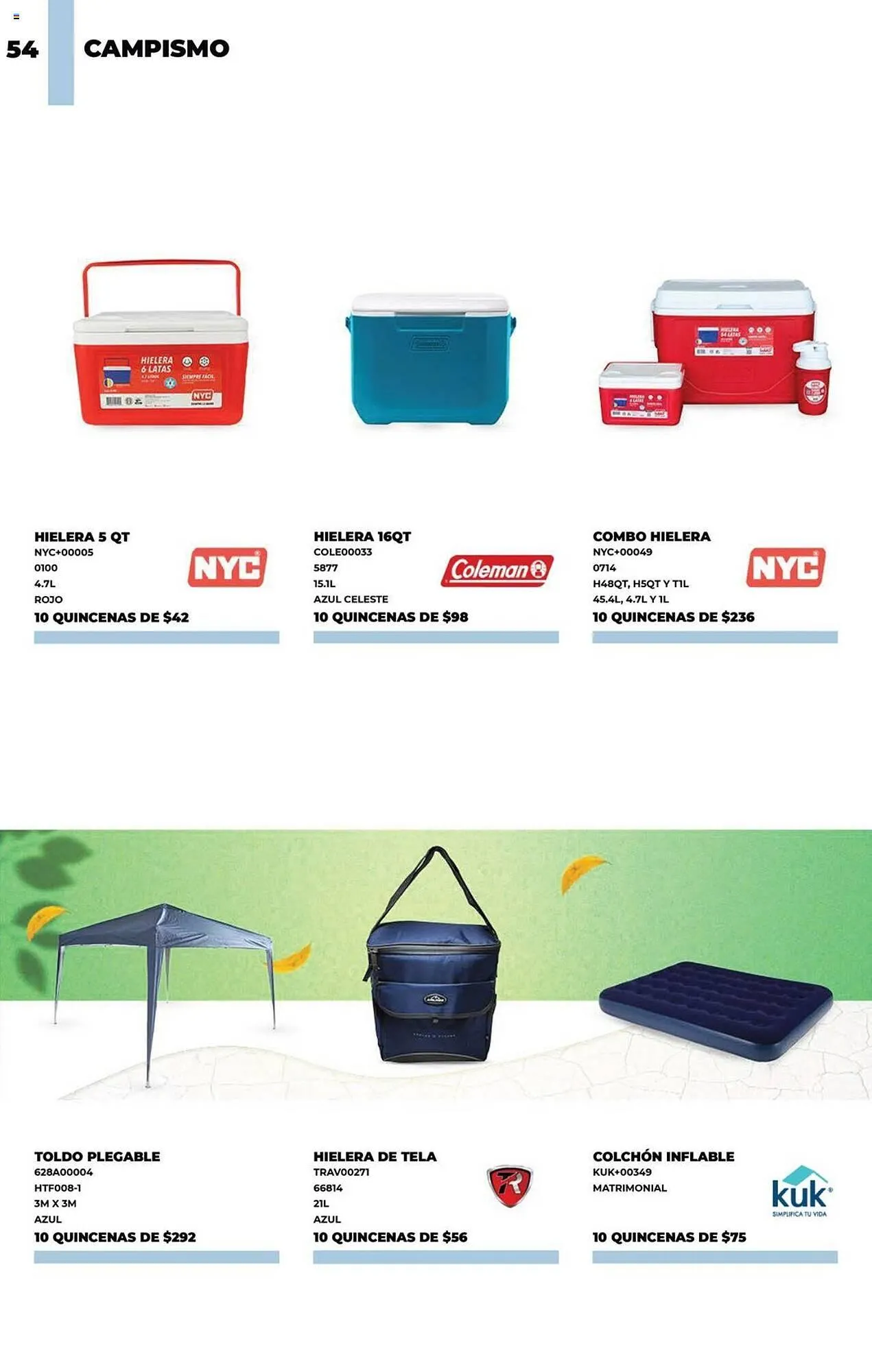 Catálogo de Catálogo Muebles América 30 de mayo al 31 de julio 2024 - Pagina 54