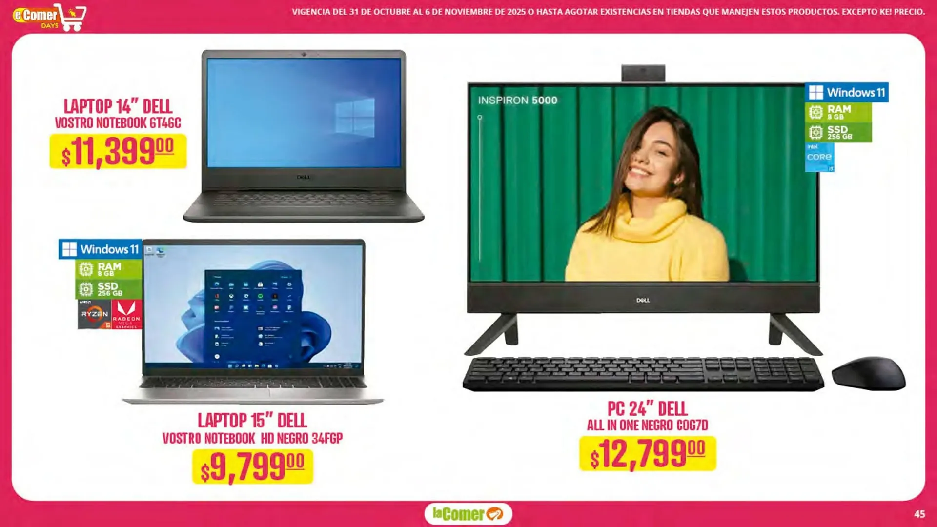 Catálogo de Folleto La Comer 31 de octubre al 6 de noviembre 2025 - Pagina 45