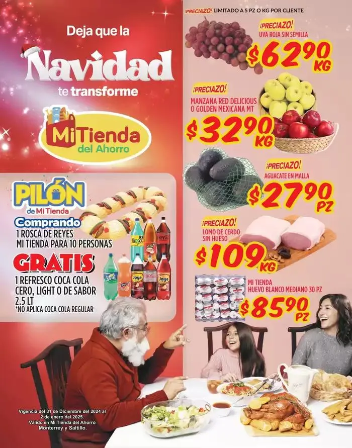 Catálogo de Ofertas Mi Tienda del Ahorro! 31 de diciembre al 2 de enero 2025 - Pagina 2