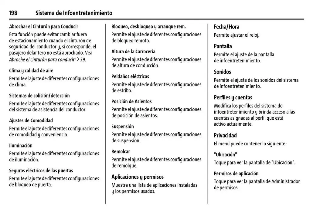 Catálogo de Cheyenne 2025 Manual del propietario 22 de enero al 31 de diciembre 2025 - Pagina 199