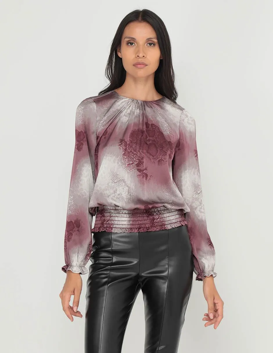 Blusa Contempo manga larga para mujer