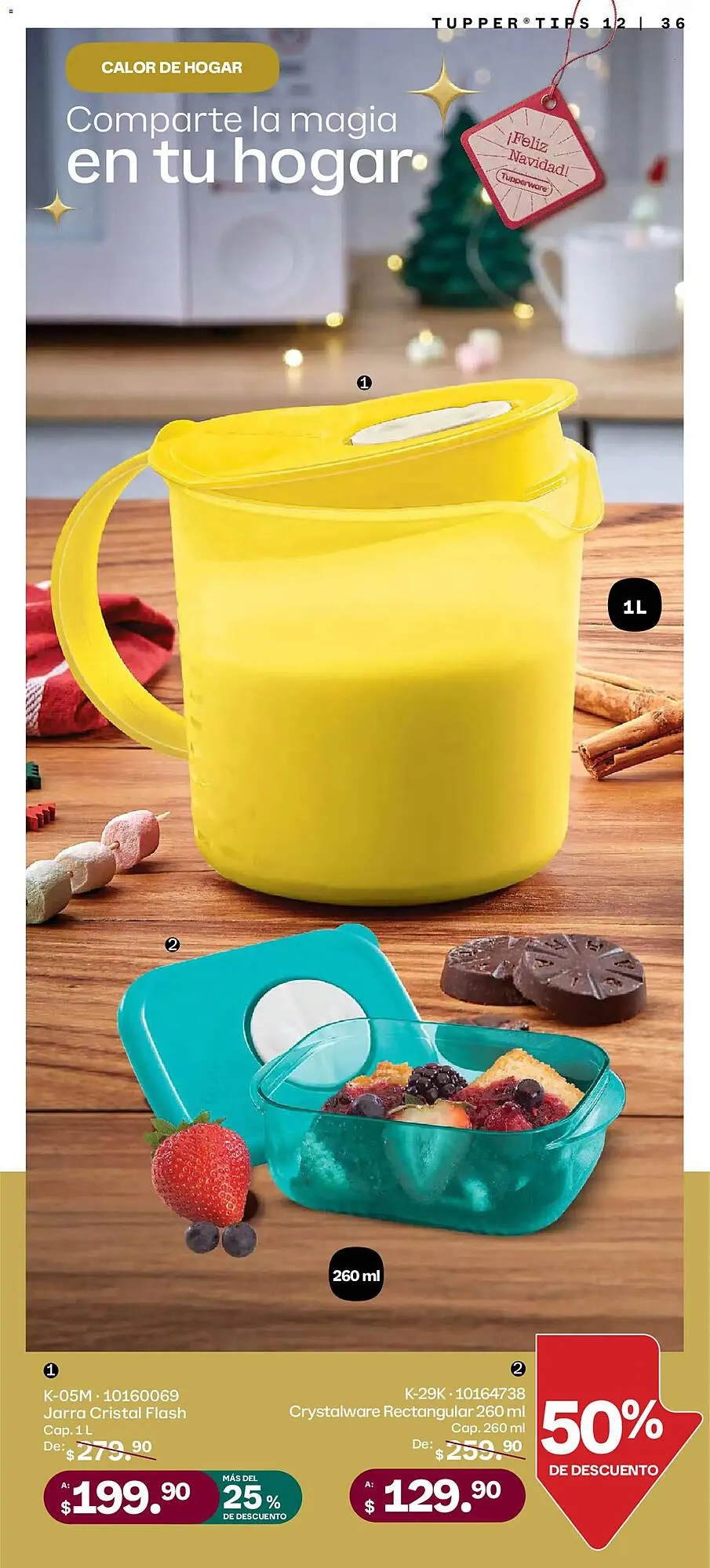 Catálogo de Catálogo Tupperware 3 de noviembre al 1 de diciembre 2025 - Pagina 36