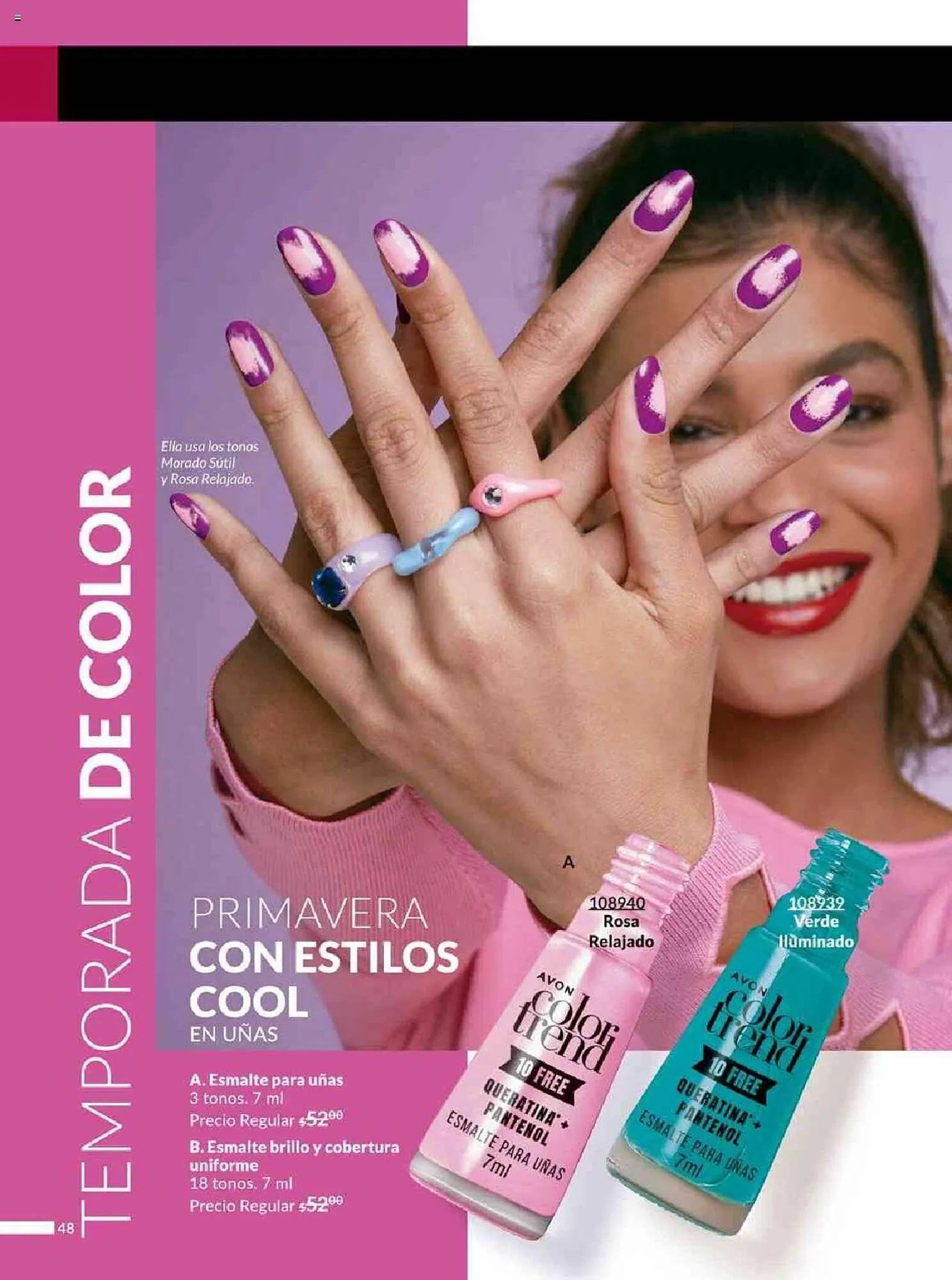 Catálogo de Catálogo Avon 14 de marzo al 22 de abril 2024 - Pagina 48