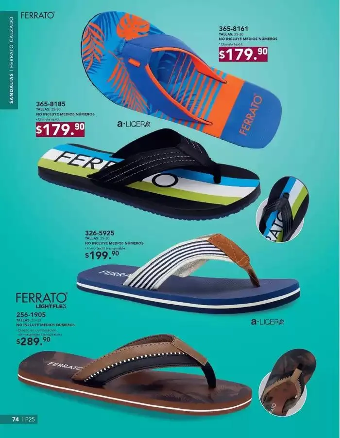 Catálogo de ANDREA | CALZADO CABALLERO 26 de enero al 24 de mayo 2025 - Pagina 74