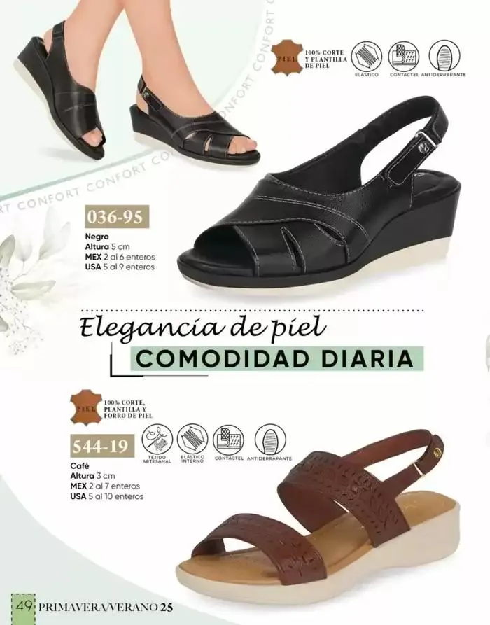 Catálogo de Catálogo Cklass Confort Primavera Verano 2025 México 8 de enero al 30 de junio 2025 - Pagina 44