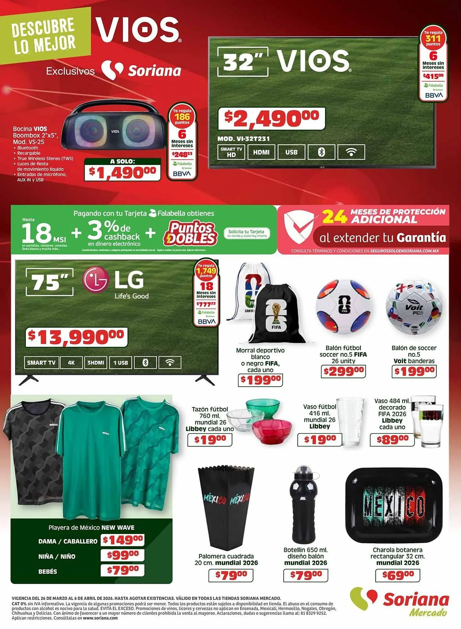 Catálogo de Folleto Soriana Mercado 26 de marzo al 6 de abril 2026 - Pagina 8
