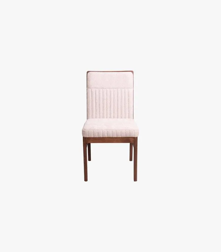 Silla Bohem de tela color beige