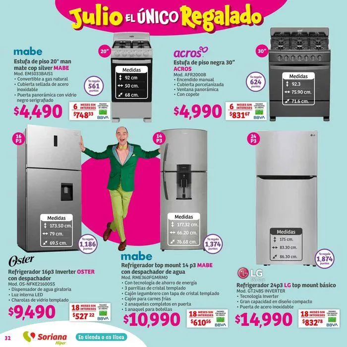 Catálogo de Julio Regalado Híper 26 de julio al 30 de julio 2024 - Pagina 32