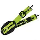 Correa para Casco 2 puntos de Poliéster y Elastoideno color Verde de Alta Visibilidad