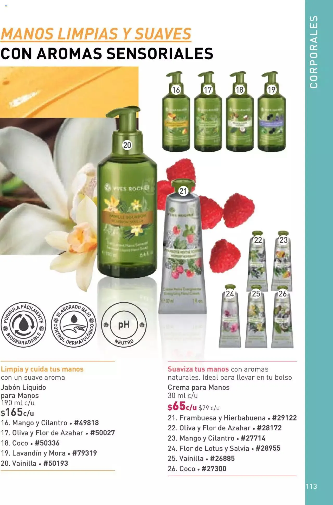 Catálogo de Yves Rocher campaña 10 2023 18 de julio al 7 de agosto 2023 - Pagina 115