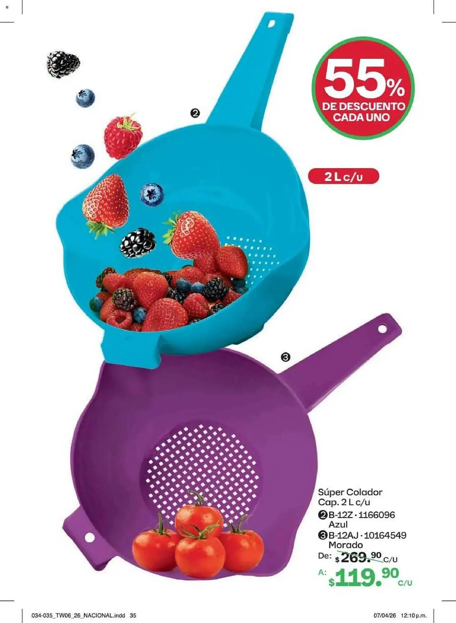 Catálogo de Catálogo Tupperware 18 de mayo al 14 de junio 2026 - Pagina 35