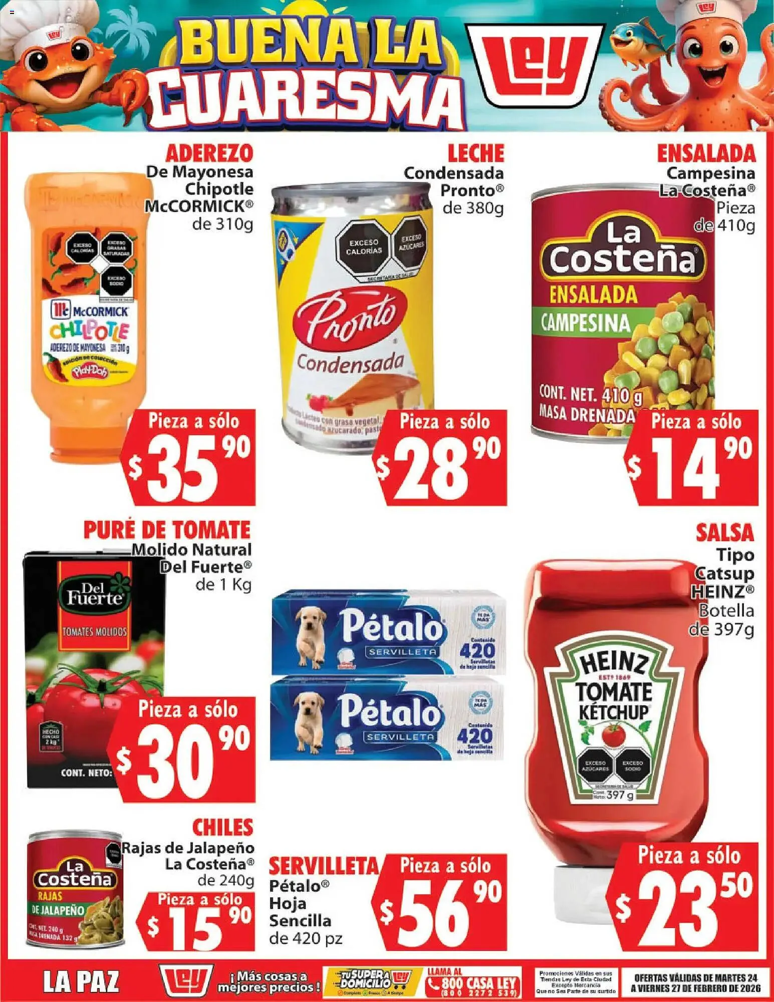 Catálogo de Folleto Casa Ley 24 de febrero al 27 de febrero 2026 - Pagina 7