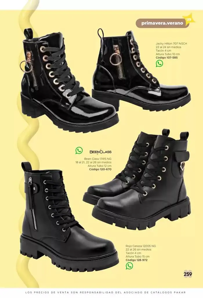 Catálogo de Pakar Mujer 31 de enero al 31 de agosto 2025 - Pagina 259