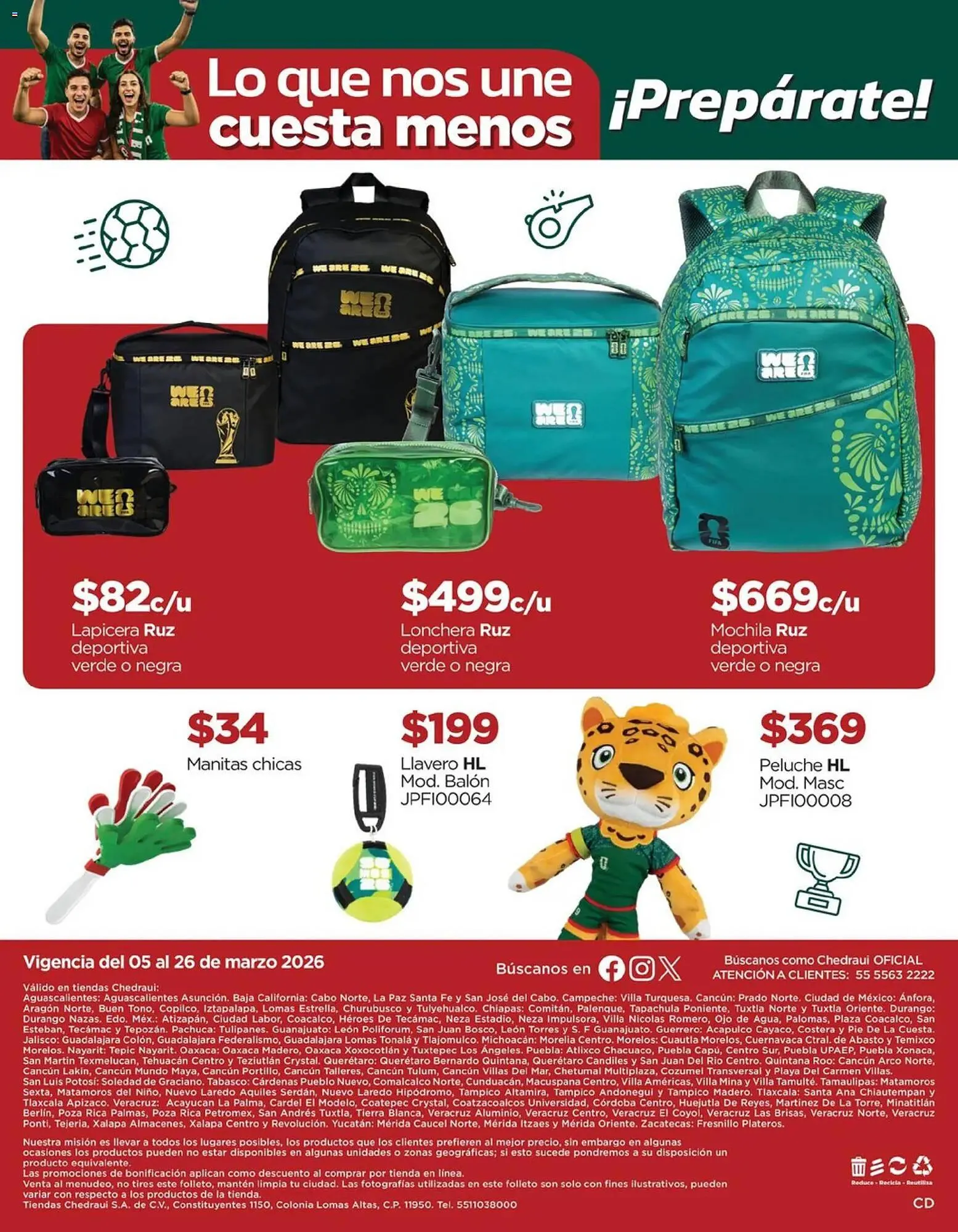 Catálogo de Folleto Chedraui 5 de marzo al 26 de marzo 2026 - Pagina 16