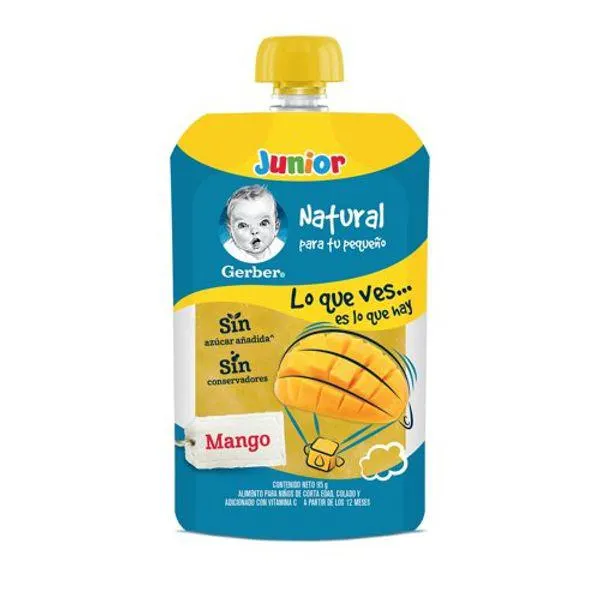 Papilla Gerber junior mango pouch 95 g
