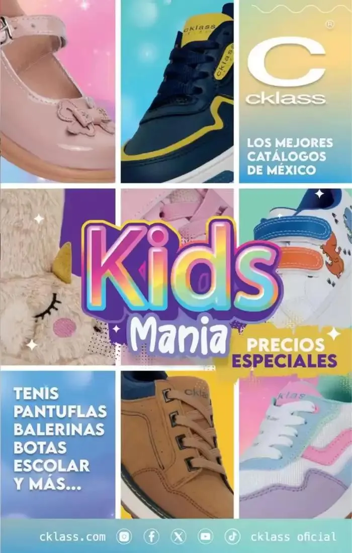 Catálogo de Catálogo Cklass Especial Kidsmania Verano 2025 México 11 de marzo al 31 de diciembre 2025 - Pagina 1