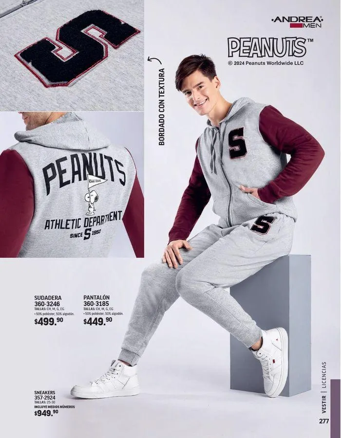 Catálogo de ANDREA - VESTIR CABALLERO 26 de agosto al 25 de enero 2025 - Pagina 96