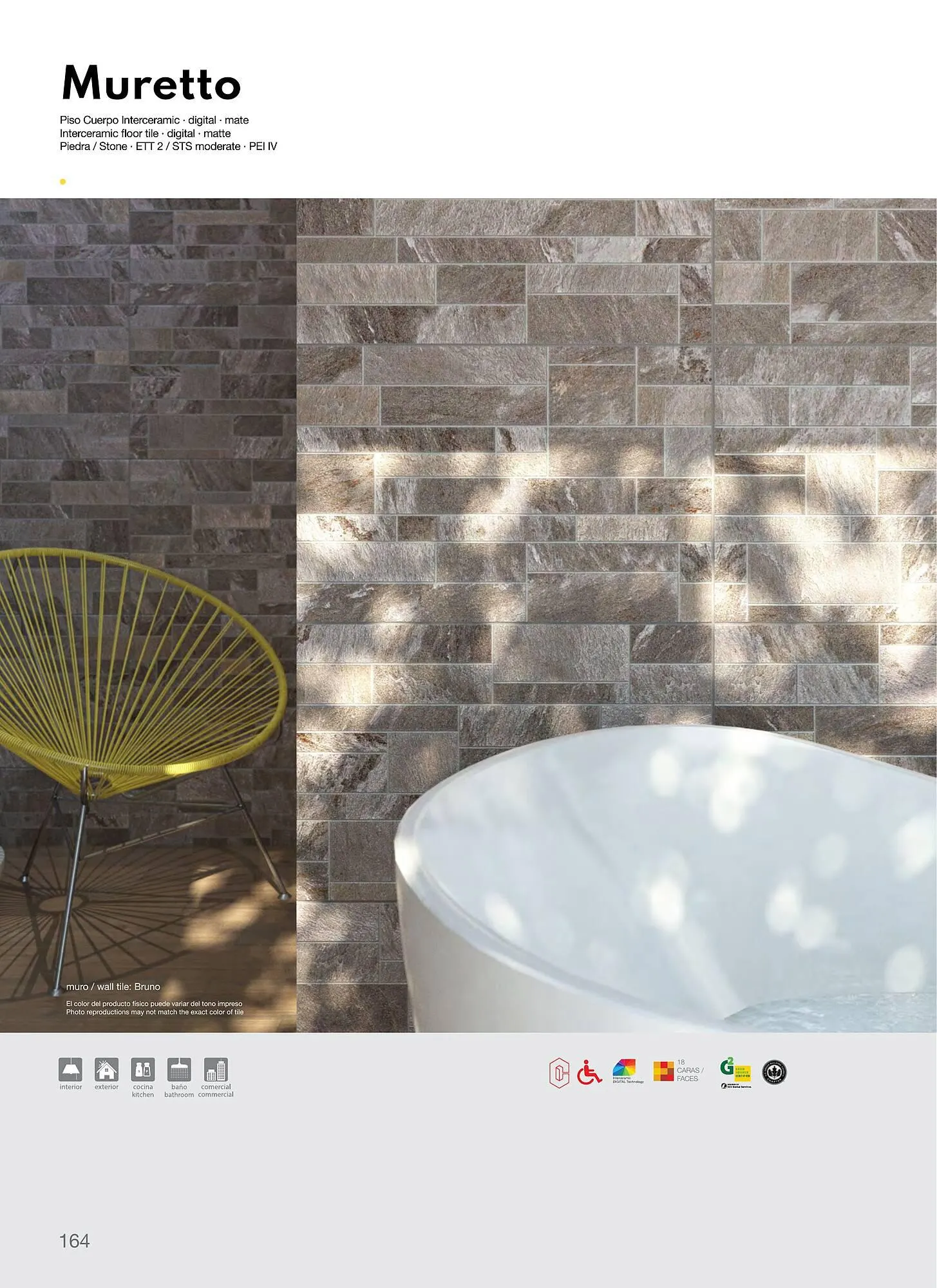 Catálogo de Catálogo Interceramic 12 de marzo al 31 de diciembre 2024 - Pagina 164
