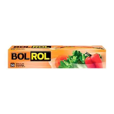 Bolsas Herméticas Grandes Bol Rol 50 pzas