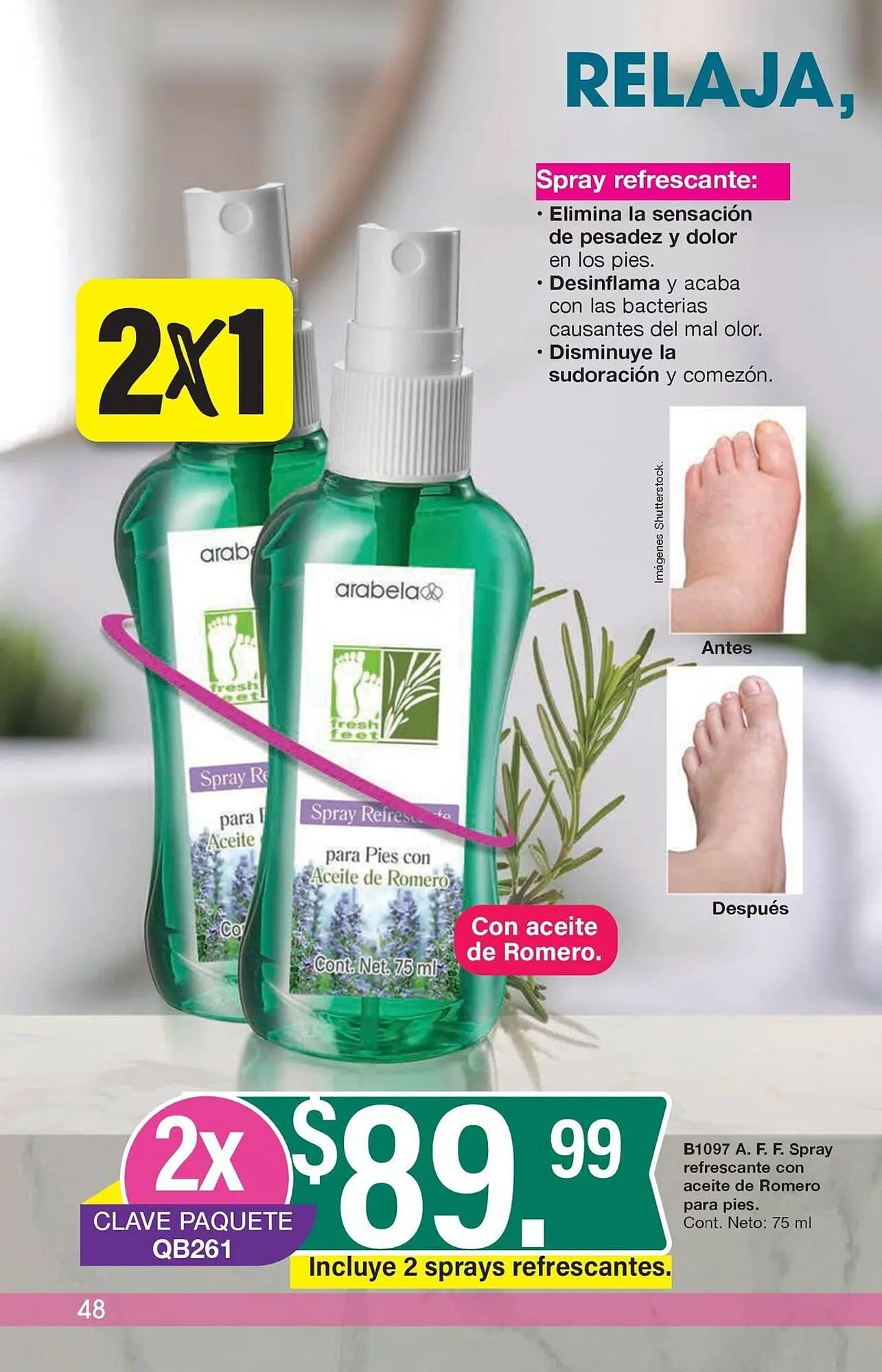 Catálogo de Catálogo Arabela 4 de diciembre al 25 de diciembre 2025 - Pagina 48