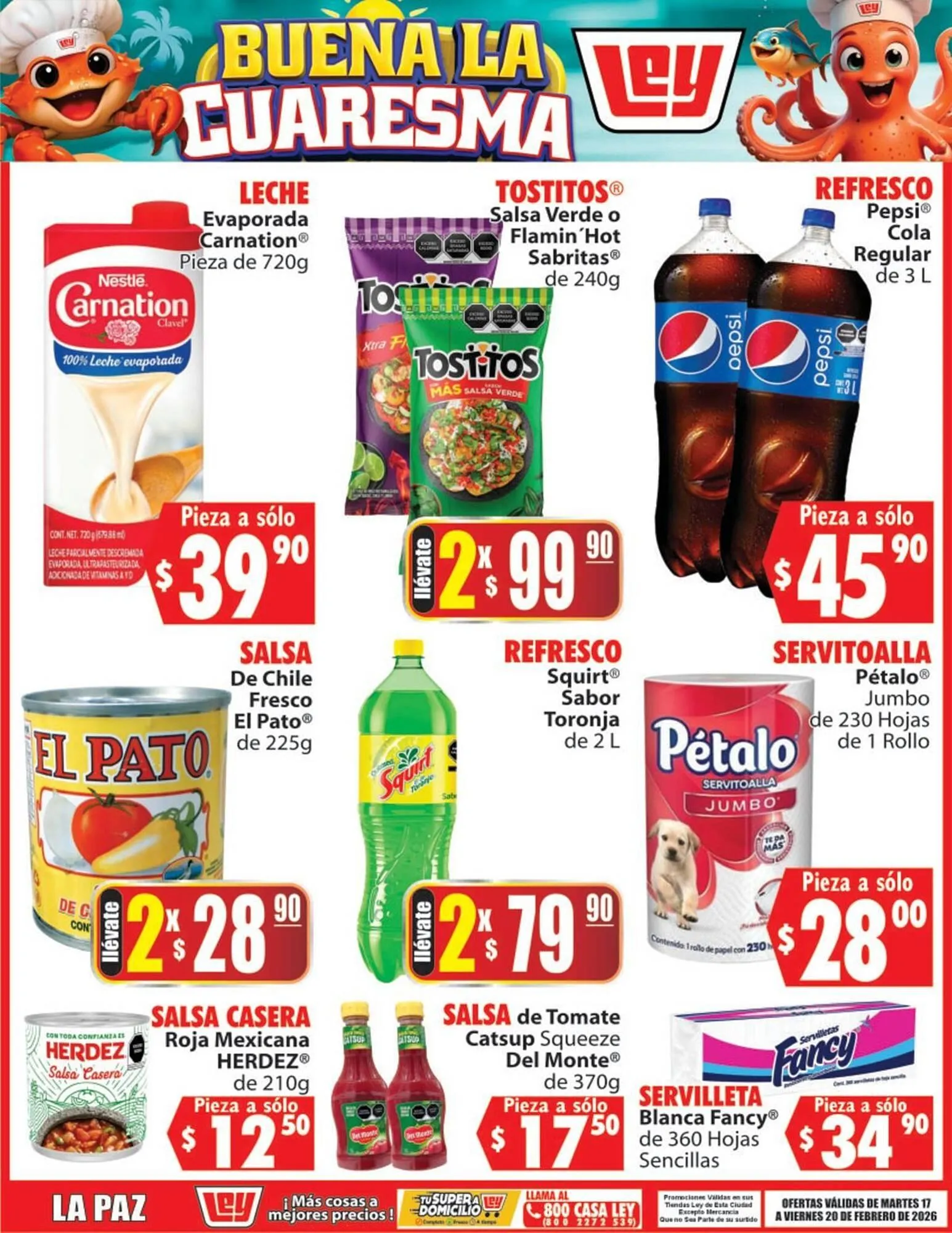 Catálogo de Folleto Casa Ley 17 de febrero al 20 de febrero 2026 - Pagina 9