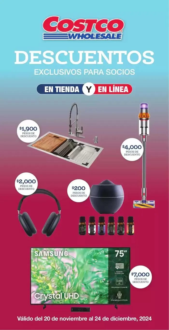 Catálogo de Cuponera Costco 20 de noviembre al 24 de diciembre 2024 - Pagina 1